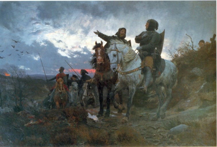 Otto Bache De sammensvorne rider fra Finderup efter mordet pa Erik Klipping Skt. Cacilienat 1286